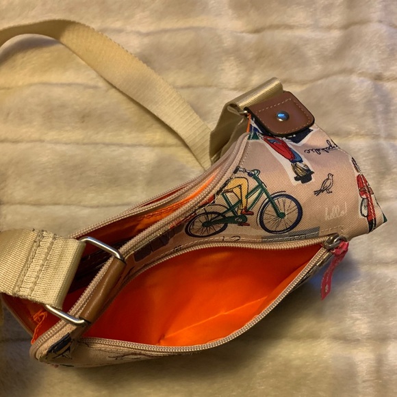 Lily Bloom CrossBody Shopaholic Print Bag - Picture 6 of 6